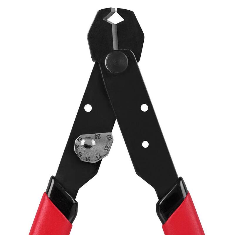 Pelacables / Cortador ajustable compacto de 12-24 AWG de Milwaukee con agarre sumergido - 48-22-3040.