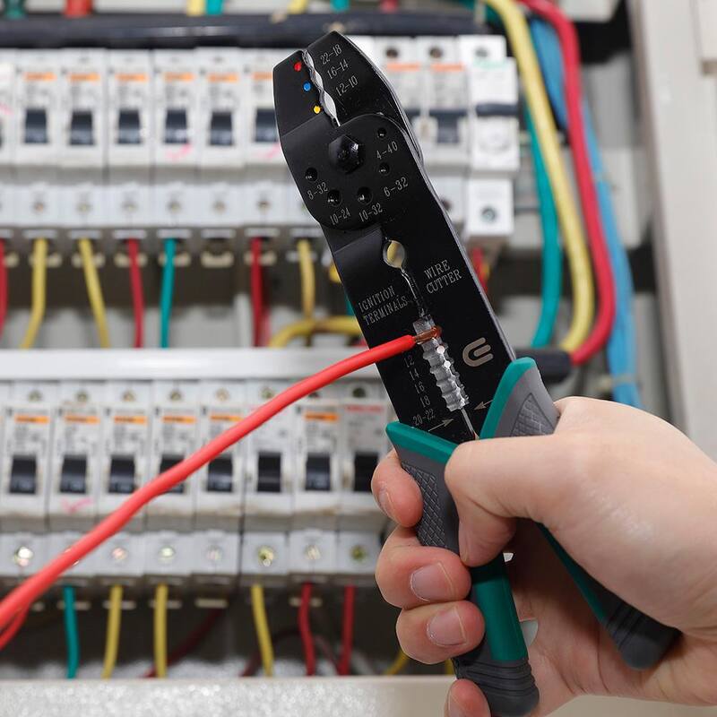 Herramienta de cableado multiusos de 8 pulgadas Commercial Electric - CE190206