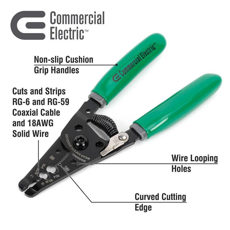 Pelacables coaxial comercial - CE70808