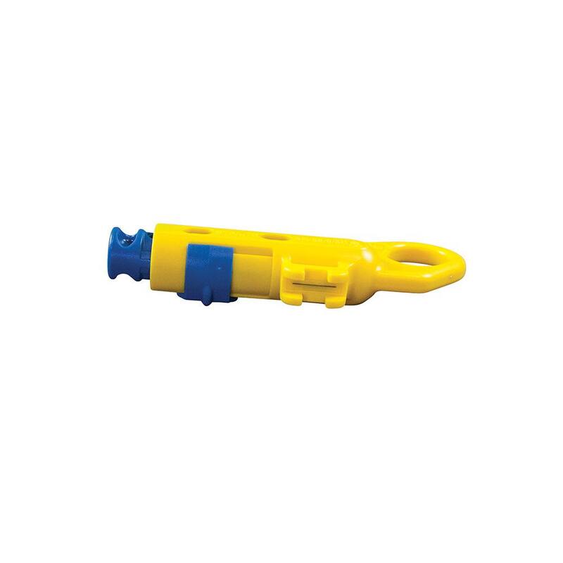 Herramienta combinada para pelar cables radiales Klein Tools, Ethernet y coaxial - VDV110-295.