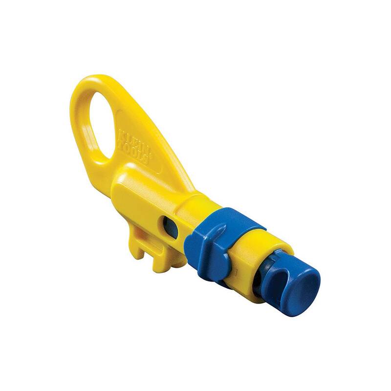 Herramienta combinada para pelar cables radiales Klein Tools, Ethernet y coaxial - VDV110-295.