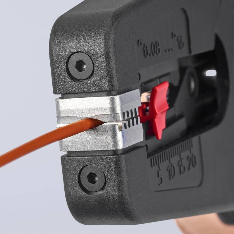 Pelacables automático KNIPEX PreciStrip16 6 - 28 AWG - 12 52 195