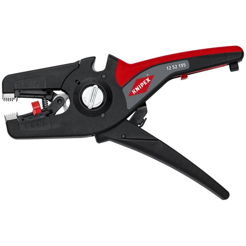 Pelacables automático KNIPEX PreciStrip16 6 - 28 AWG - 12 52 195