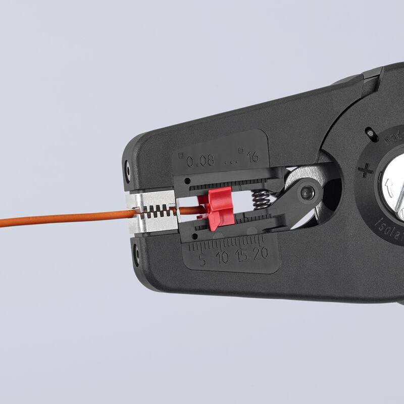 Pelacables automático KNIPEX PreciStrip16 6 - 28 AWG - 12 52 195