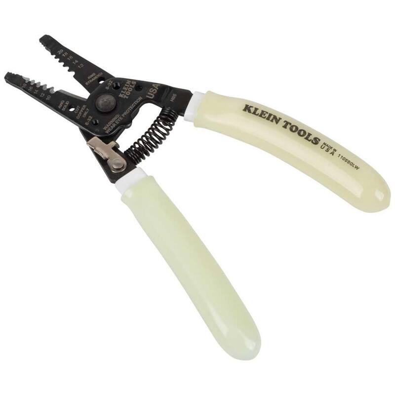 Herramienta Klein Tools de Alta Visibilidad Klein-Kurve Pelacables/Cortador - 11055GLW.