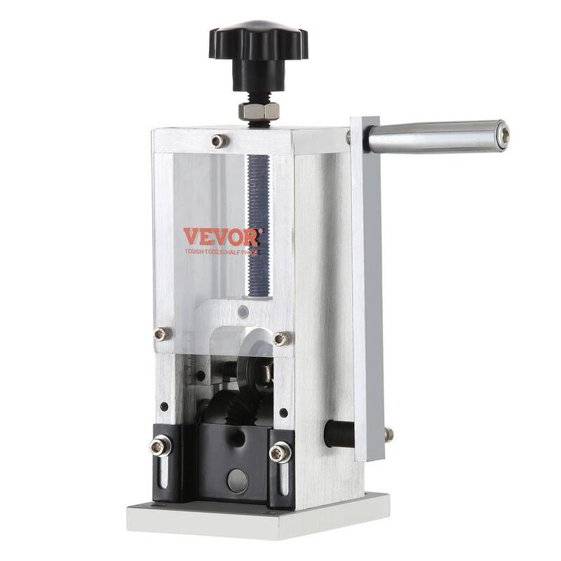 Máquina manual para pelar cables VEVOR 0.06in. a 0.98in. Pelador de cobre portátil con manivela de perforadora para reciclaje de cobre de desecho - BXJYSS11525MMZ4Z6V0