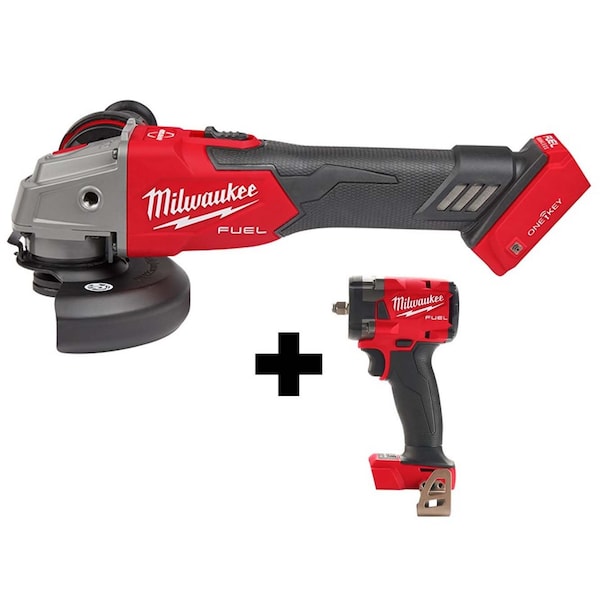 Milwaukee Tool M18 Fuel Brkng Grndr, 3/8 Cp Impct Wrnch - 2883-20, 2854-20