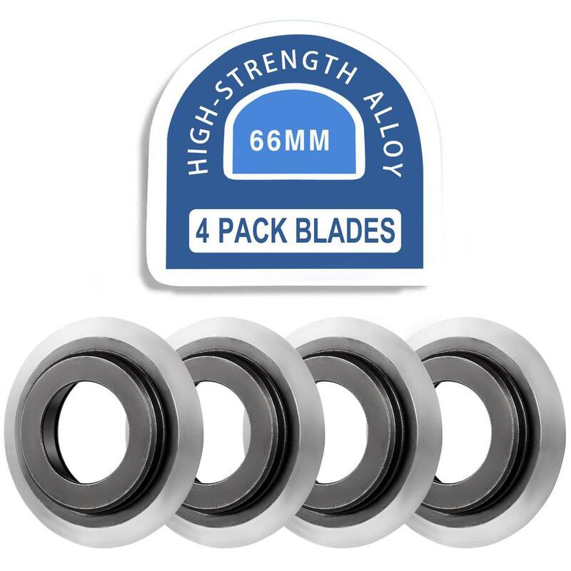 Cuchillas pelacables de 4 hilos de aleación para cortador de tubos para máquina de pelar alambres de cobre de desecho (paquete de 4) - BXJDP025026SP0001V0