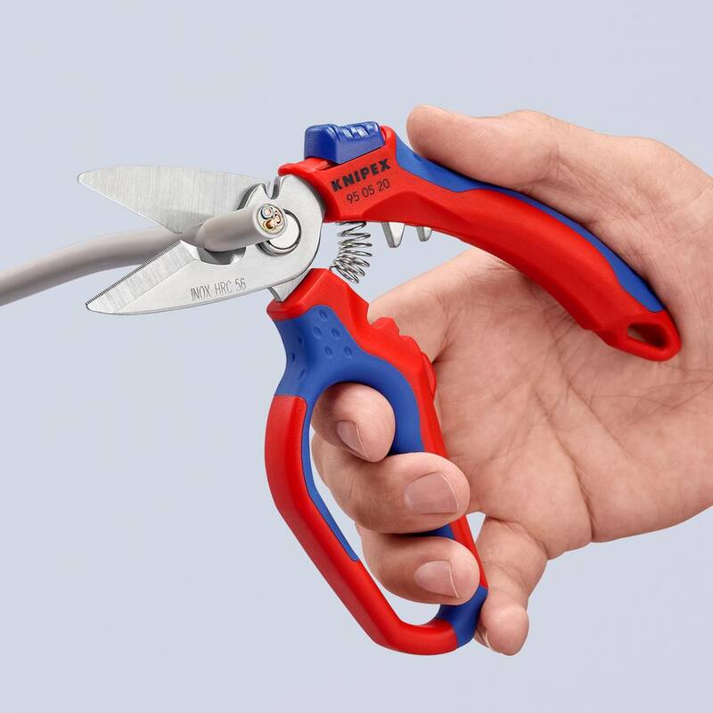 Tijeras para electricistas en ángulo de 6 1/4" KNIPEX - 95 05 20 US