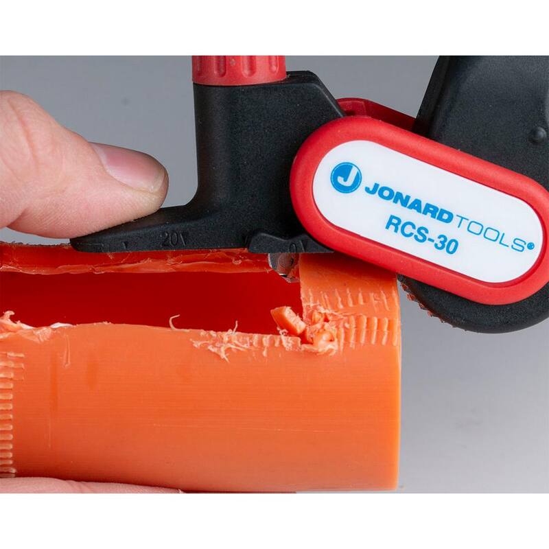 Cortadora de ductos y cables de Jonard con trinquete para ductos y cables de fibra óptica - RCS-30