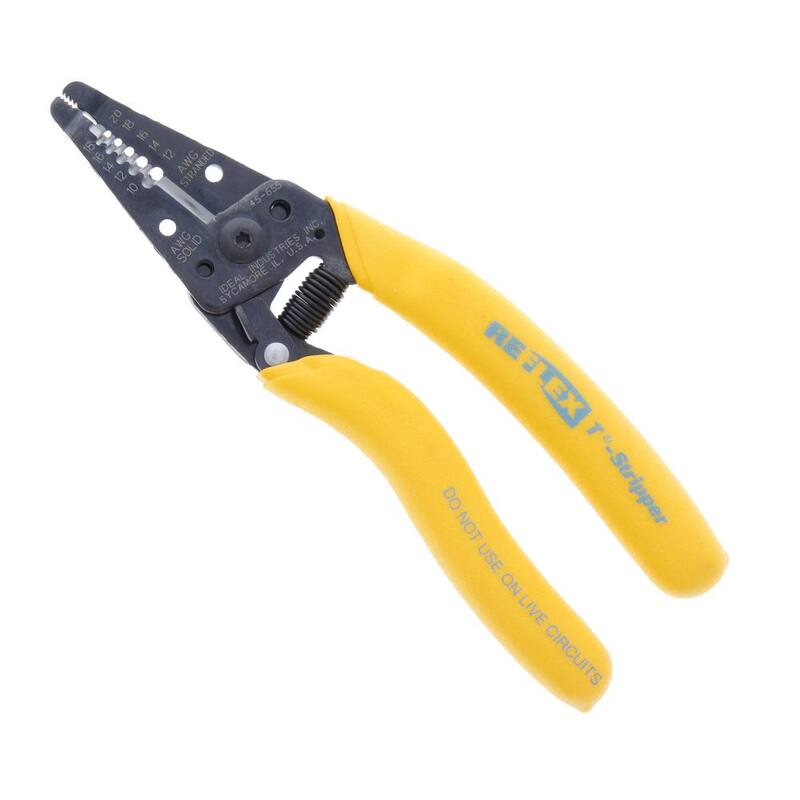 IDEAL Reflex Super T-Stripper/Cutter, 10-18 AWG sólido, 12-20 AGW trenzado - 45-655