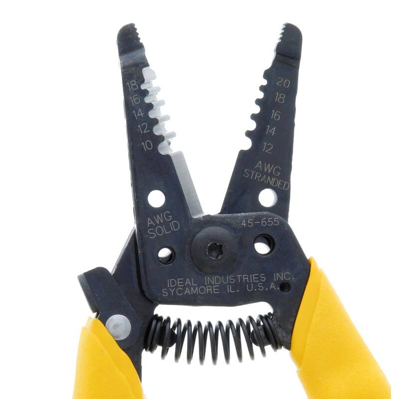 IDEAL Reflex Super T-Stripper/Cutter, 10-18 AWG sólido, 12-20 AGW trenzado - 45-655