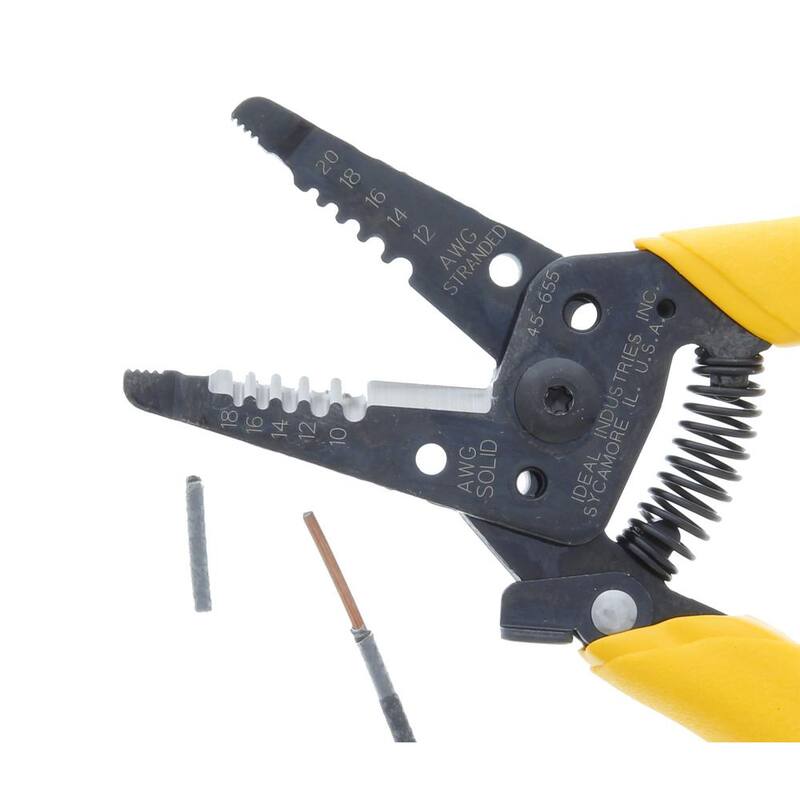 IDEAL Reflex Super T-Stripper/Cutter, 10-18 AWG sólido, 12-20 AGW trenzado - 45-655