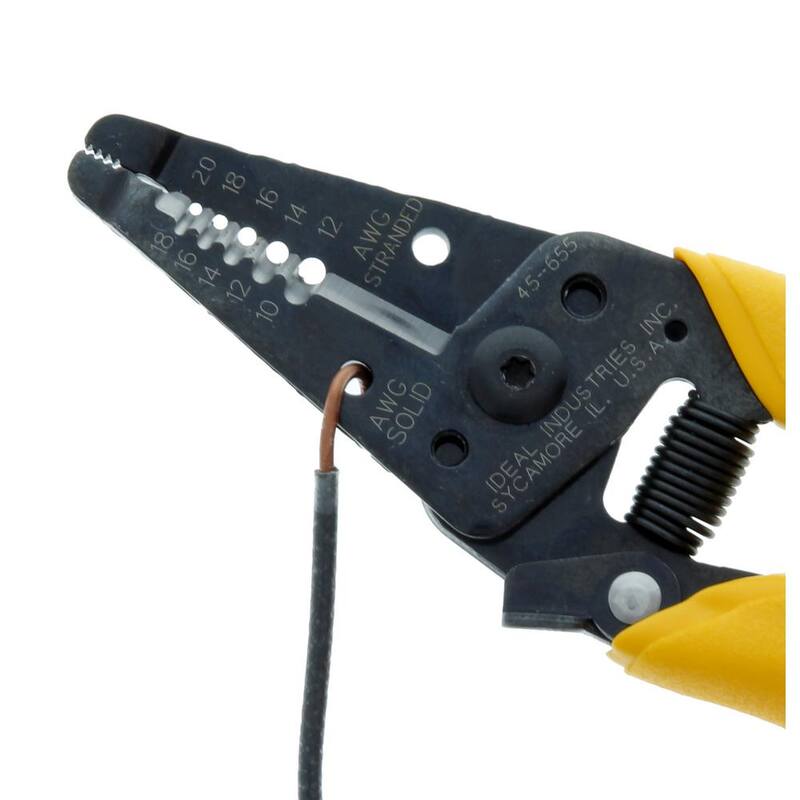 IDEAL Reflex Super T-Stripper/Cutter, 10-18 AWG sólido, 12-20 AGW trenzado - 45-655