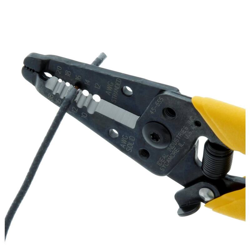 IDEAL Reflex Super T-Stripper/Cutter, 10-18 AWG sólido, 12-20 AGW trenzado - 45-655