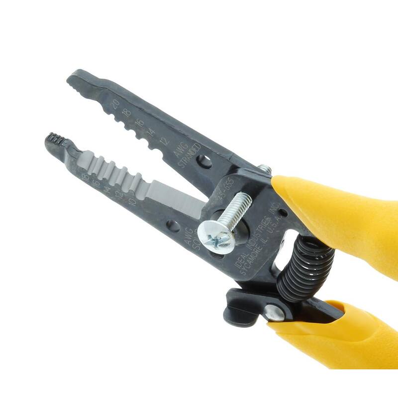 IDEAL Reflex Super T-Stripper/Cutter, 10-18 AWG sólido, 12-20 AGW trenzado - 45-655