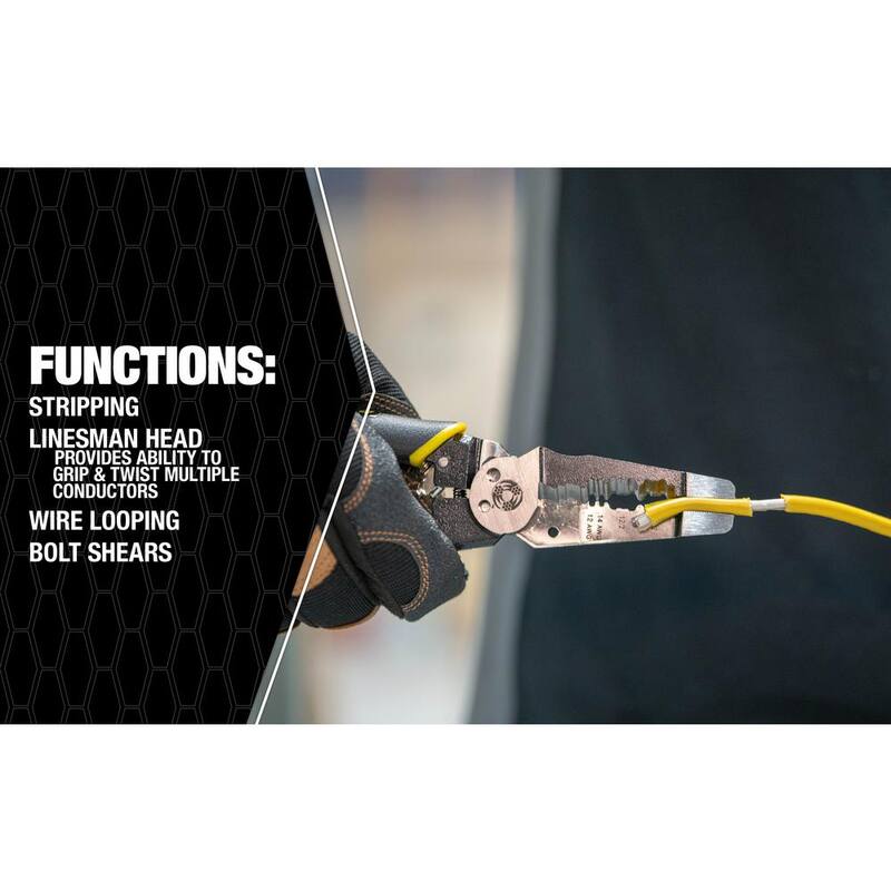 Pelacables forjado Southwire de 8 pulgadas para cables 12/2 AWG y 14/2 AWG - 65028240
