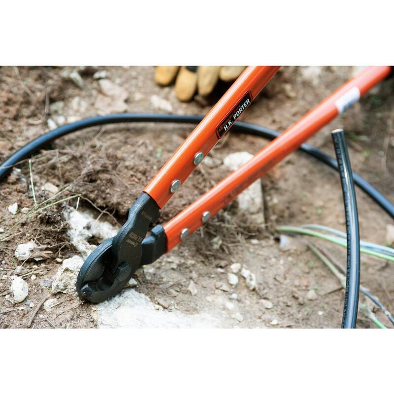 Cortadores de cable y cuerda de alambre Crescent H.K. Porter de 28 pulgadas - 0290FHJN