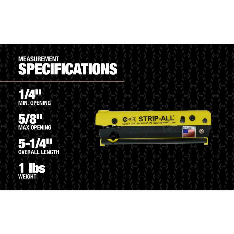 Southwire Strip-All Cable Stripper Plus Utility Knife - 59817340

Despojador de Cable Strip-All de Southwire más Cuchillo de Utilidad - 59817340