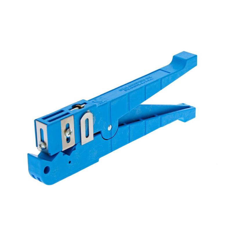 Pelador de Cable Coaxial IDEAL de 1/4 a 9/16 pulg., Azul - 45-164