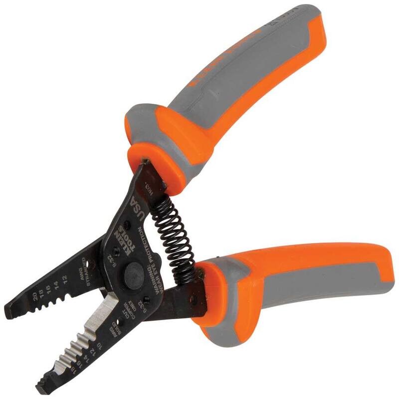 Herramienta aislada para pelar y cortar cables Klein-Kurve de Klein Tools - 11055RINSSEN