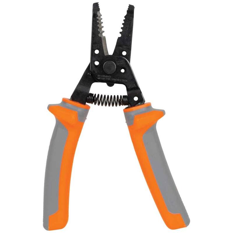Herramienta aislada para pelar y cortar cables Klein-Kurve de Klein Tools - 11055RINSSEN
