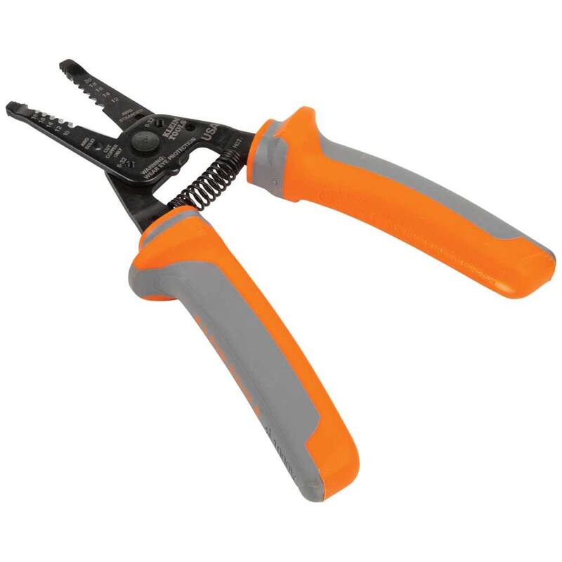 Herramienta aislada para pelar y cortar cables Klein-Kurve de Klein Tools - 11055RINSSEN
