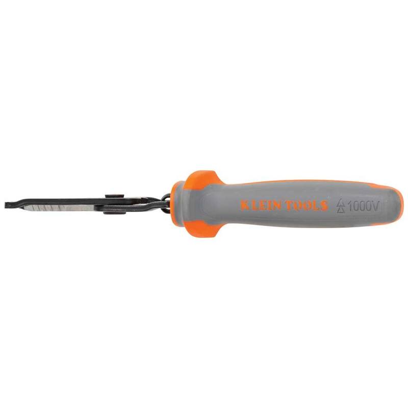 Herramienta aislada para pelar y cortar cables Klein-Kurve de Klein Tools - 11055RINSSEN