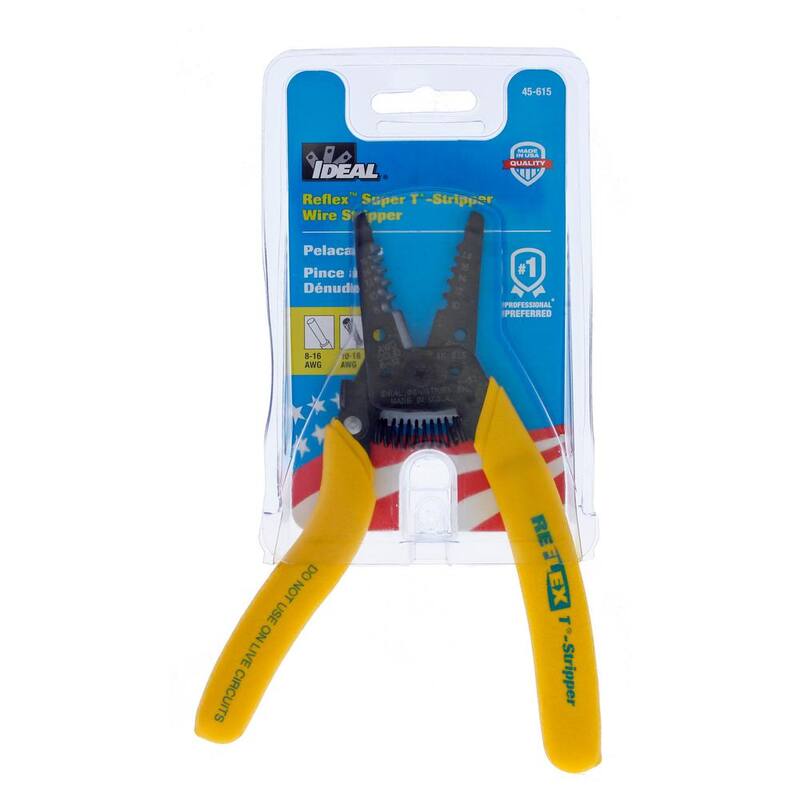 IDEAL Pelacables Super T-Stripper largo de 7-3/8 pulgadas - 45-615