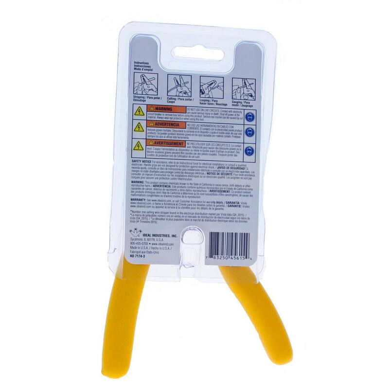 IDEAL Pelacables Super T-Stripper largo de 7-3/8 pulgadas - 45-615