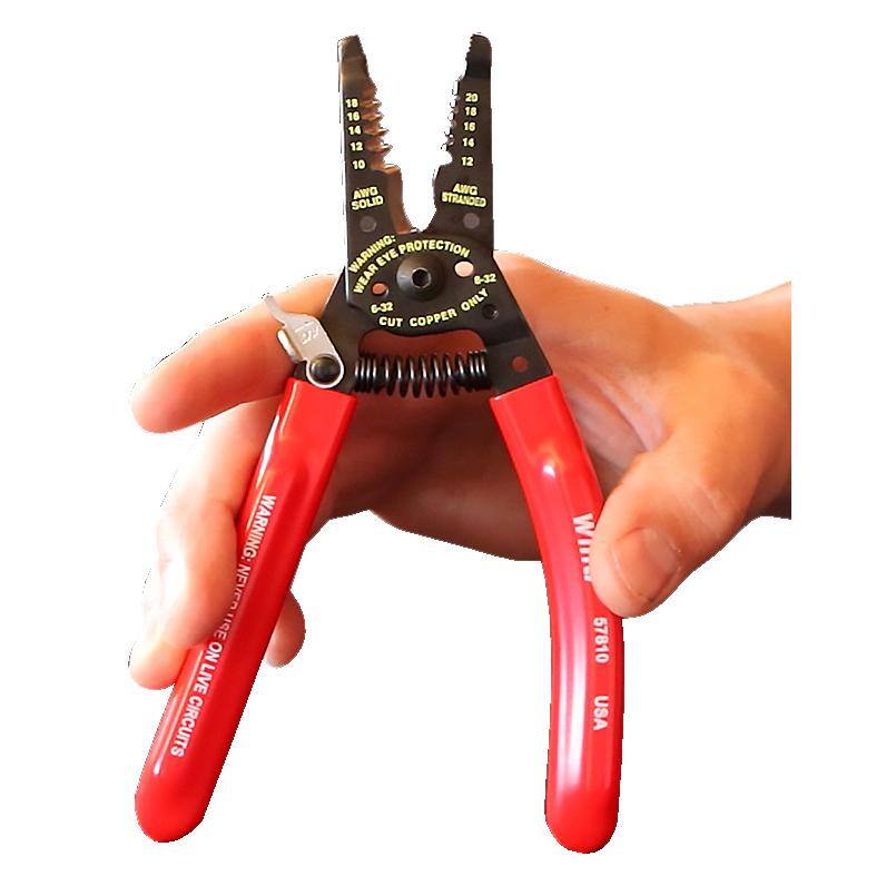 Pinzas pelacables con cortadores Wiha Classic Grip - 57810