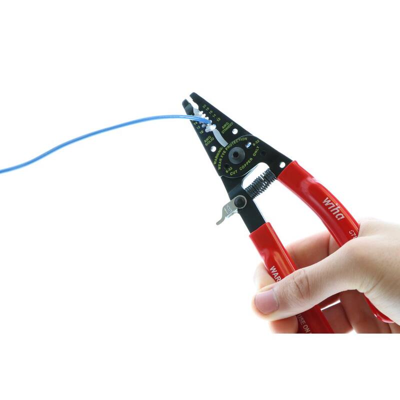 Pinzas pelacables con cortadores Wiha Classic Grip - 57810