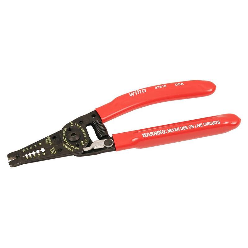 Pinzas pelacables con cortadores Wiha Classic Grip - 57810