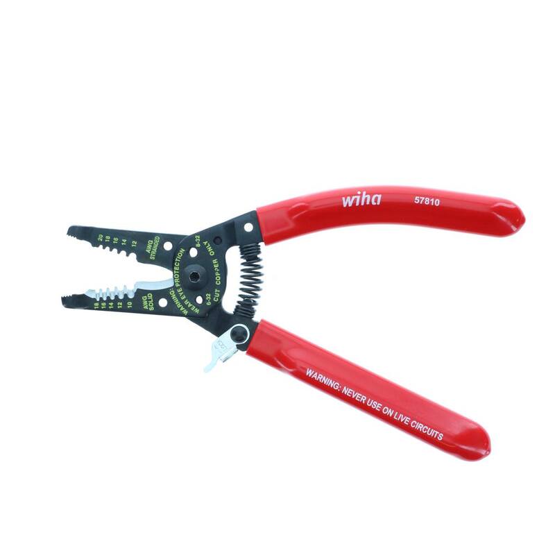 Pinzas pelacables con cortadores Wiha Classic Grip - 57810