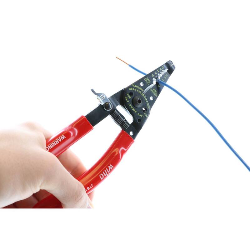 Pinzas pelacables con cortadores Wiha Classic Grip - 57810