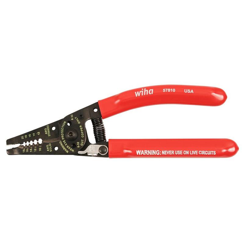 Pinzas pelacables con cortadores Wiha Classic Grip - 57810