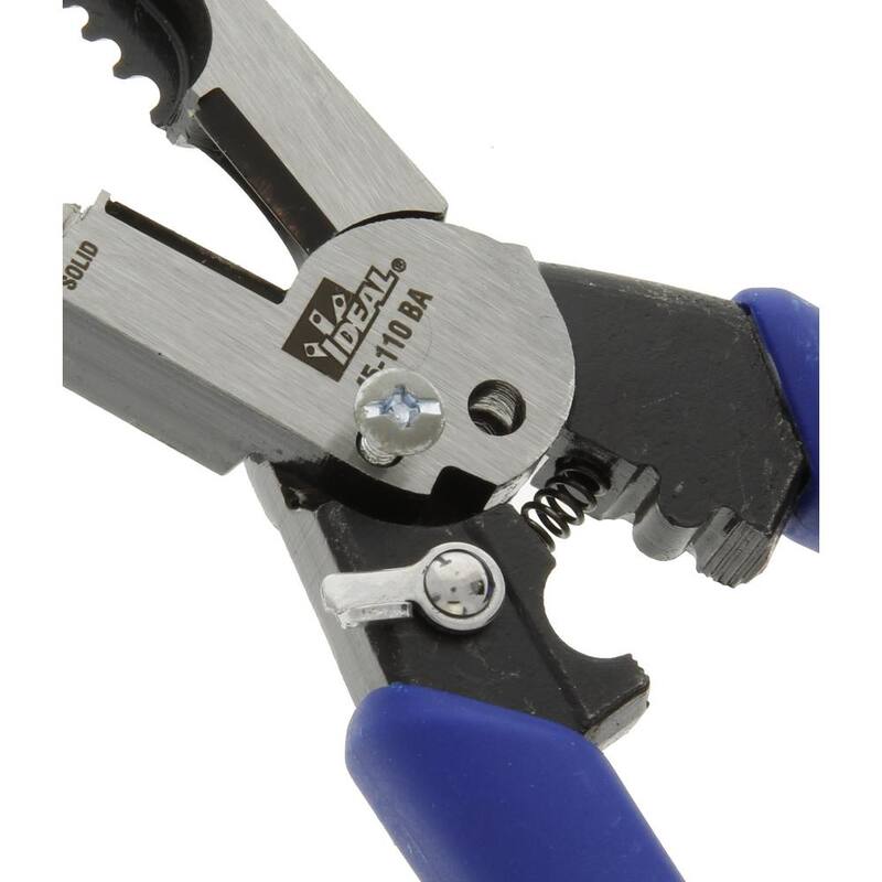 IDEAL Pelacables/Cortador Forjado Estándar, 8-16 AWG Sólido, 10-18 AWG Strand - 45-110