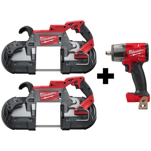 Milwaukee Tool M18 Fuel (2) Fuel Band Saw, Fuel 1/2"MTIW - 2729-20, 2729-20, 2962-20