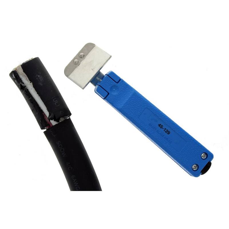 Herramienta para cortar y anillar cable con cuchilla giratoria IDEAL de 3/4 in. x 1-1/2 in. OD - 45-129