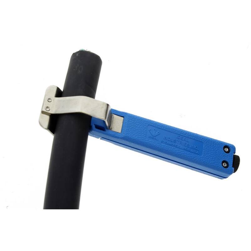 Herramienta para cortar y anillar cable con cuchilla giratoria IDEAL de 3/4 in. x 1-1/2 in. OD - 45-129