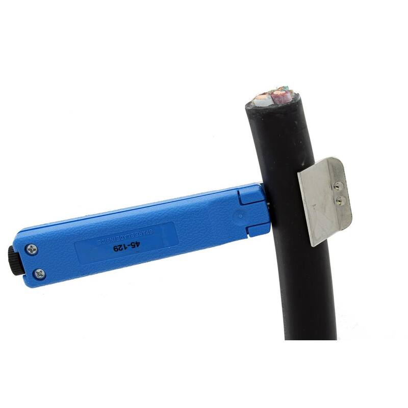 Herramienta para cortar y anillar cable con cuchilla giratoria IDEAL de 3/4 in. x 1-1/2 in. OD - 45-129