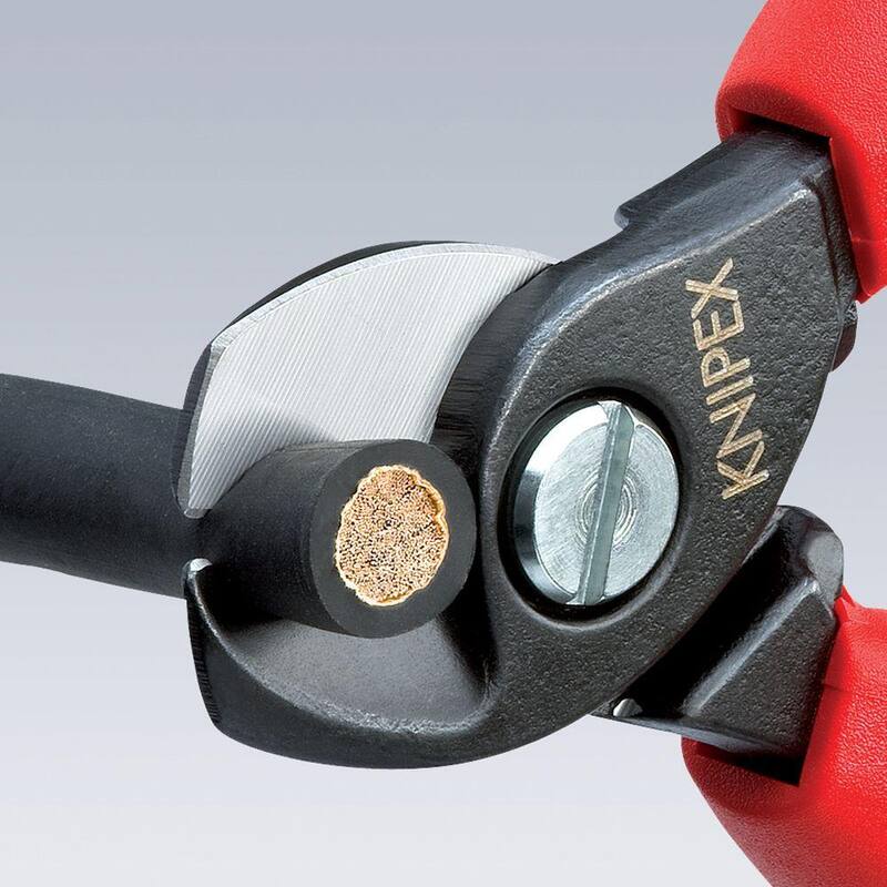 KNIPEX 6-1/2 pulgadas. Cortadores de cable aislados - 95 18 165 US