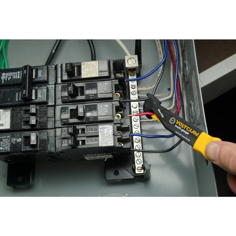 Pinzas de alambre eléctrico no conductor con múltiples calibres sin marca - VCMTG-001-15