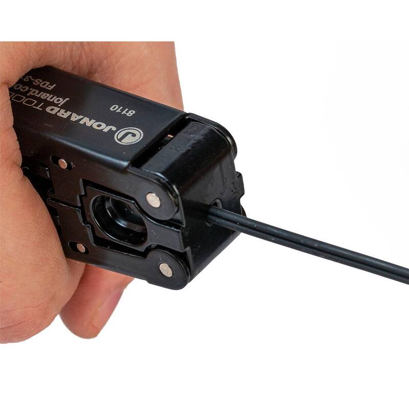 Pelacables de cable de bajada de fibra de 3.1 mm x 2.0 mm Jonard para cables de bajada de FTTH - FDS-312