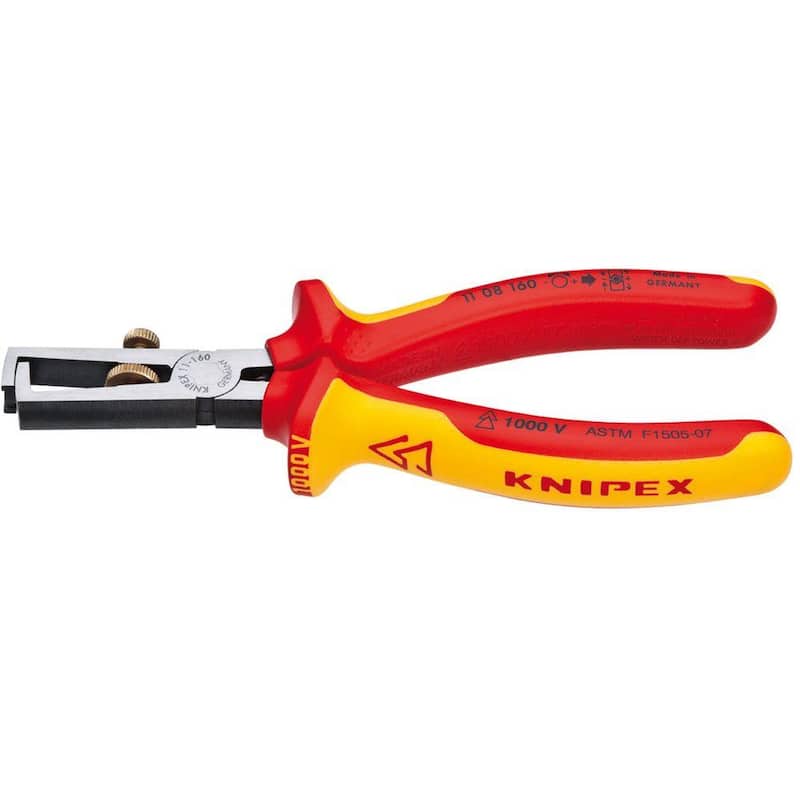 Pelacables de extremo tipo KNIPEX de 6-1/4 pulgadas - 11 08 160 SBA