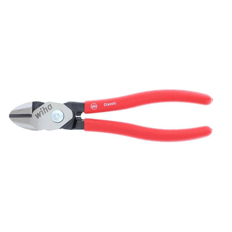Pinzas de corte Wiha 8 pulgadas con agarre clásico BiCut Super Cut - 32636