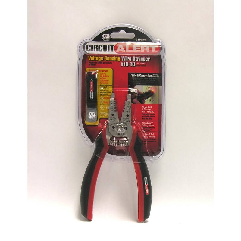 Gardner Bender 10-18 AWG Pelacables con Alerta de Circuito y Detección de Voltaje - GST-55M