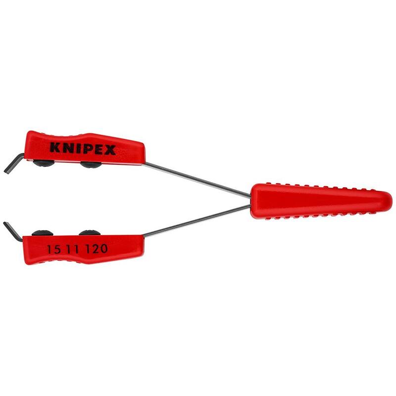 Pinzas pelacables recubiertas KNIPEX de 4-1/2 pulgadas - 15 11 120.