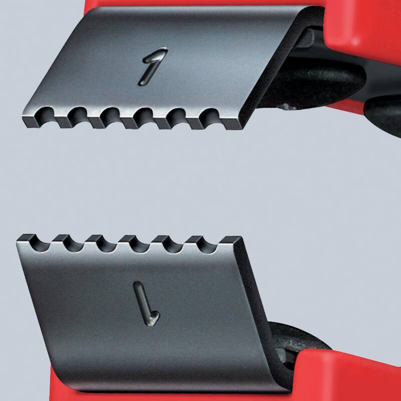 Pinzas pelacables recubiertas KNIPEX de 4-1/2 pulgadas - 15 11 120.