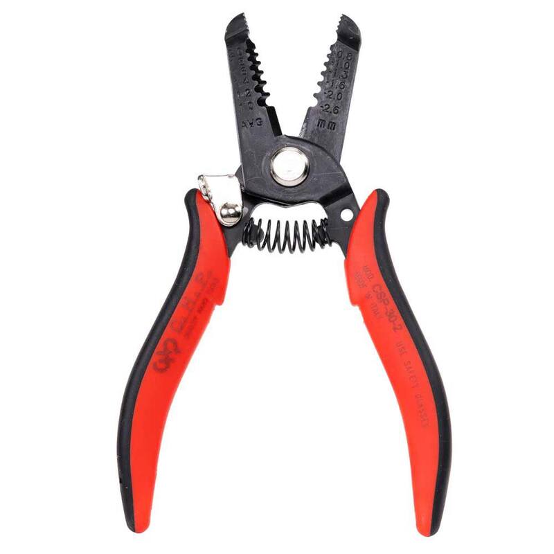 Alicates, pelacables y tijeras Hakko CHP de 6-1/2 pulgadas - CSP-30-2/P